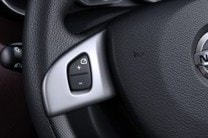  The Nissan Terrano is offered with steering mounted controls for audio and Cruise Control. 