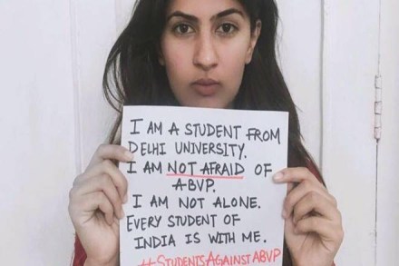 gurmehar kaur, gurmehar kaur row, gurmehar kaur controversy, ramjas violence, delhi university protests, du violence, social media protests, abvp, abvp protests, india news, latest news gurmehar kaur, gurmehar kaur row, gurmehar kaur controversy, ramjas violence, delhi university protests, du violence, social media protests, abvp, abvp protests, india news, latest news