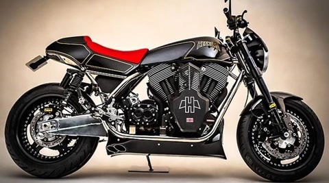 Meet Hesketh Valiant SC, 2100cc hand-built and supercharged motorcycle with 210 hp