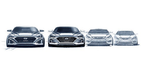 The new Hyundai Sonata will get new engines and a bolder design language