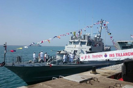INS Tillanchang, Indian Navy, Tillanchang, Indian navy new water jeft, indian navy water craft, Vice Admiral Girish Luthra, Indian Navy Strength, Water Jet Fast Attack Craft