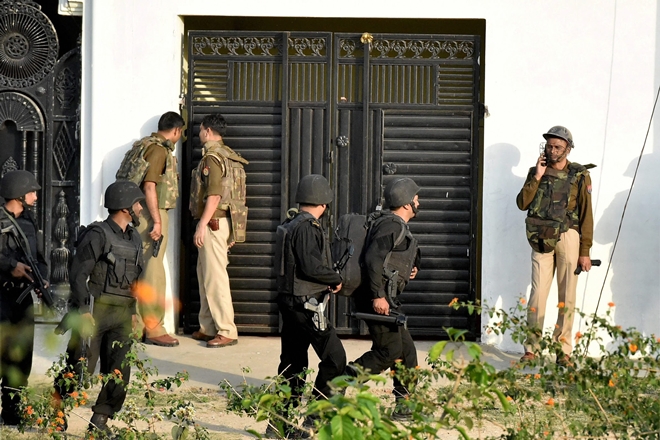 Lucknow nabbing is clear. It only goes to show the network of these terrorists is already widespread and the ISIS reach is increasing far and wide and social media is becoming an important tool as seen in the Lucknow crackdown. (PTI) Lucknow nabbing is clear. It only goes to show the network of these terrorists is already widespread and the ISIS reach is increasing far and wide and social media is becoming an important tool as seen in the Lucknow crackdown. (PTI)