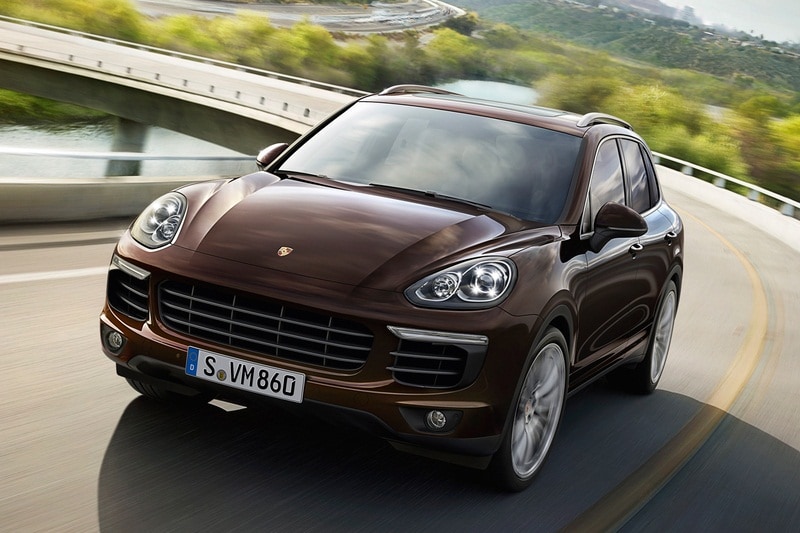 Porsche Cayenne – 670 litre: The Porsche Cayenne has a rear loading capacity of 670 litres, and there is scope for more as the 40:20:40 rear seat bench can be folded away. As the rear bench seats can slide forward and backwards, which creates more room of 160 mm.