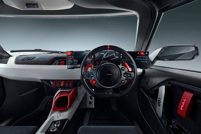 The Racemo's chassis construction was developed by Marcello Gandini, the famed Italian car designer behind cars like the Lamborghini Miura and Countach, often considered one of the most iconic cars in the world.