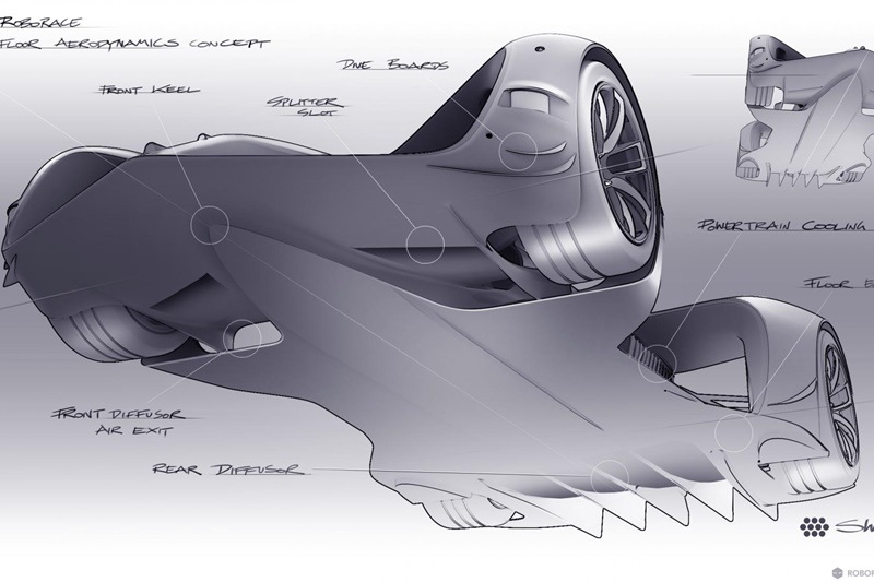 It doesn't have any human input - a human brain and hence it has been given a digital one, which capable of carrying out 24 trillion A.I. operations per second! It thinks using NVIDIA DRIVE PX 2, that uses five lidars (light detection and ranging system), two radars, 18 ultrasonic sensors, two optical speed sensors, six AI cameras, and GNSS positioning to get around the Formula E tracks.