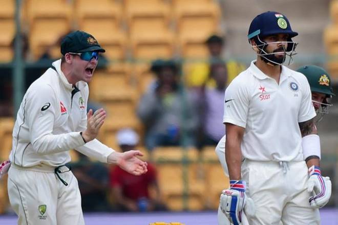 virat kohli sledging, steve smith sledging, virat kohli cheating comments, steve smith cheating, india vs australia, ind vs australia, virat kohli steve smith, virat kohli steve smith fight, virat kohli steve smith controversy