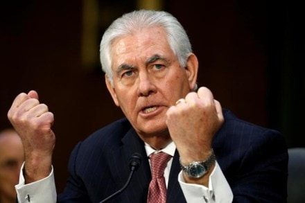 US Secretary of State Rex Tillerson said U.S. foreign policy priorities had gotten "a little bit out of balance" in the previous decades.
(Reuters)