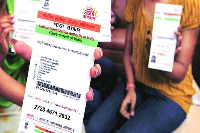 The Aadhaar, or the 12-digit Unique ID, is backed by biometrics including fingerprints and iris scans stored in a central repository. The government is of the view that since Aadhaar contains biometric details, hence the possibilities of misuse can be minimised. (Reuters) The Aadhaar, or the 12-digit Unique ID, is backed by biometrics including fingerprints and iris scans stored in a central repository. The government is of the view that since Aadhaar contains biometric details, hence the possibilities of misuse can be minimised. (Reuters)