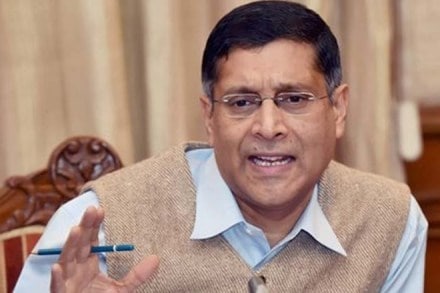 Chief Economic Adviser Arvind Subramanian. (IE)