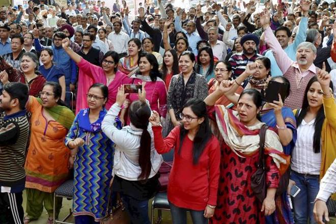 Banking operations were hit today by the day-long, nation-wide strike called by employees of public sector banks to press for their demands. (PTI)