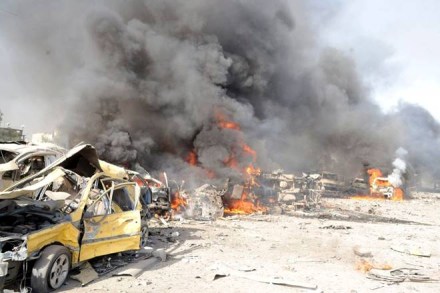 Two bomb blasts hit Damascus today including a suicide attack at a central courthouse that left at least 25 dead, as Syria's war entered its seventh year with the regime now claiming the upper hand. (Representative Photo: Reuters) Two bomb blasts hit Damascus today including a suicide attack at a central courthouse that left at least 25 dead, as Syria's war entered its seventh year with the regime now claiming the upper hand. (Representative Photo: Reuters)