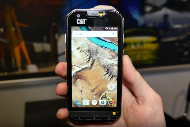 Cat phones launches smartphone integrated with thermal camera ...