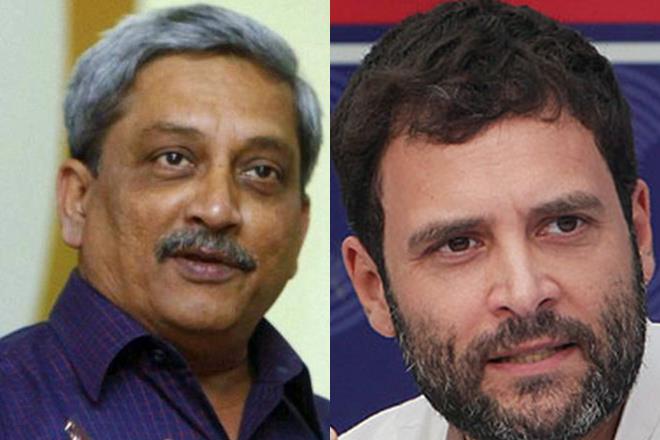 Manohar Parrikar shows what Rahul Gandhi should have done a long time ago Manohar Parrikar shows what Rahul Gandhi should have done a long time ago