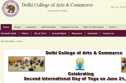 The journal titled "Critique" is produced by the students of journalism at Delhi College of Arts and Commerce (DCAC). 