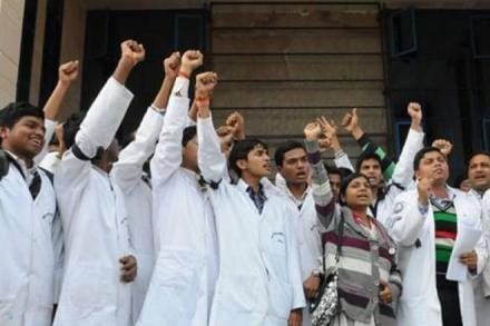 This is notwithstanding the fact that two of the doctor's demands have been met already: allowing only two relatives of a patient to go inside, and setting up alarm bell system. (PTI)