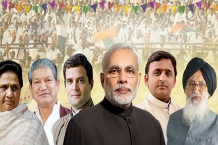 The nascent SP-Congress coalition was ahead in 69 seats while Mayawati's party BSP put up a poor show leading only in 17 places. (FE photo)