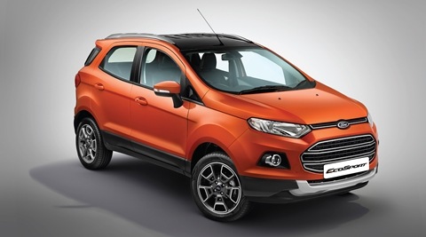 New Ford EcoSport spied, India launch in late 2017