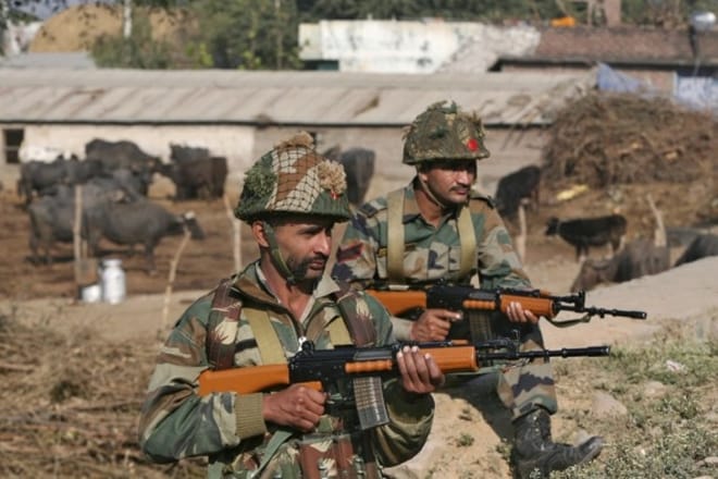 The reason for phasing out of INSAS, as cited by experts, was that it was not effective at long range and at best, it could only maim the enemy. (Reuters)