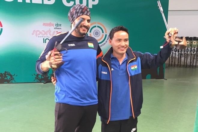 Jeetu Rai shot a world record score of 230.1 to bag the number one spot. (ANI)