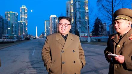 Kim attended Saturday's test at the Sohae launch site. (Reuters) Kim attended Saturday's test at the Sohae launch site. (Reuters)