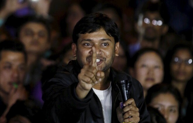 ramajas college, delhi university sedition, Kanhaiya Kumar, Kanhaiya sedition case, JNU kanhaiya, Kanhaiya Kumar sedition, Kanhaiya Kumar Delhi police, Police Kanhaiya Kumar, Uman Khalid JNU, Anirban Bhattacharya, India news