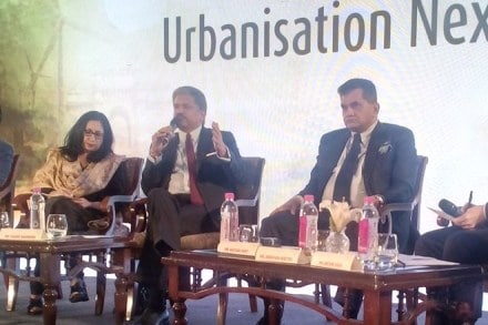 "I disagree with the notion that productivity can't happen in smaller, urban agglomerations.," he said.