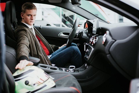 Video: Michael Schumacher’s son ‘Quick Mick’ learns to drive in a Mercedes-AMG A45 in funny web series