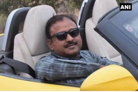 Satish Saraogi has been arrested from Jabalpur. (ANI) Satish Saraogi has been arrested from Jabalpur. (ANI)