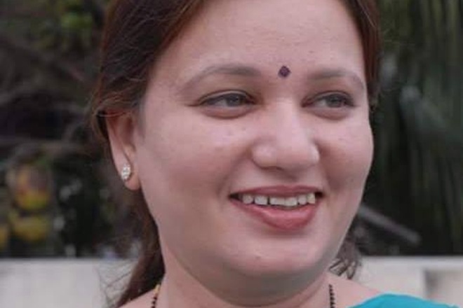 Mukta Tilak, a four-time Corporator of BJP and a descendant of freedom fighter Bal Gangadhar Tilak, today filed papers for Mayor's polls and is set to get the post given her party's majority in the new civic body. (Photo: Facebook/Mukta Tilak)