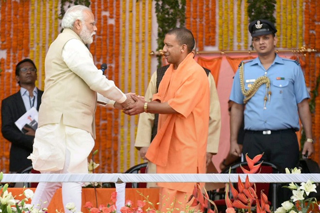 From praising Donald Trump to being treated as one: Yogi Adityanath ...