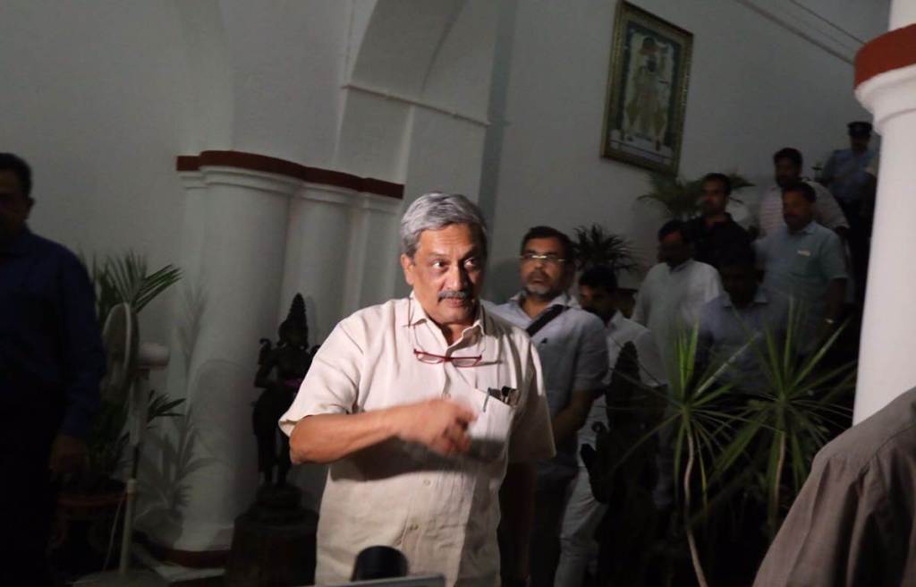 Manohar Parrikar, Manohar Parrikar goa, Manohar Parrikar goa cm, goa cm, parrikar, goa election, goa election 2017, 2017 goa election, bjp, bjp in goa