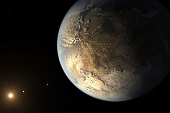 NASA's photo of Pluto. (Reuters)