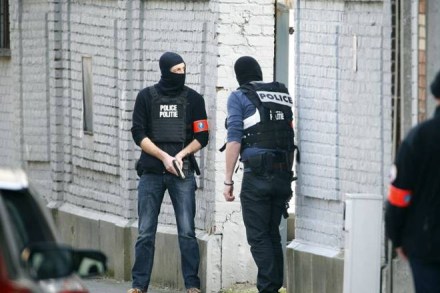 The police stopped the car because the driver had jumped several red lights. (Reuters)