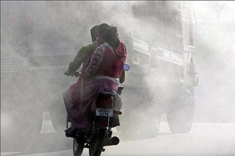 The report also said a million Indians die from the effects of air pollution every year, a link that the government has rejected. (Reuters)