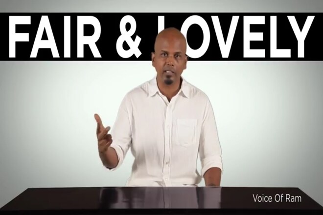 Ram Subramanian, Ram Subramanian fair and lovely video, Ram Subramanian fair & lovely video, Ram Subramanian video, Ram Subramanian viral video, fair and lovely viral video
