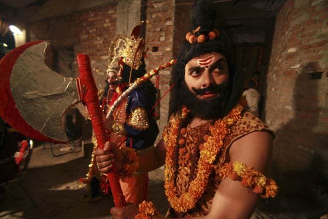 The Kheriya Ramlila, a fine example of the composite nature of the camaraderie between Hindus and Muslims, has been captured in a captivating manner in a 66-minute documentary produced by Indira Gandhi National Centre for the Arts (IGNCA). (AP)