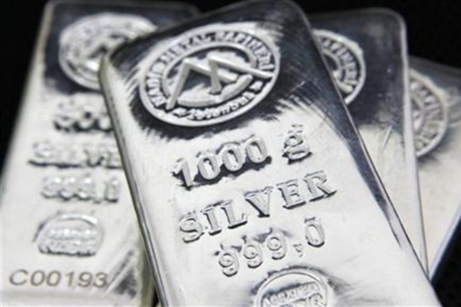 Traders put the weakness in silver down to lower demand from industrial units and coin makers at the domestic spot market, along with the global downtrend. (Reuters)