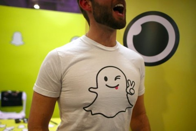 The share sale was the first test of investor appetite for a social-media app that is beloved by teenagers and people under 30 for applying bunny faces and vomiting rainbows onto selfies, but has yet to convert "cool" into cash. (Reuters)