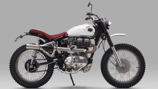 This custom-made Royal Enfield 350 looks absolutely stunning!