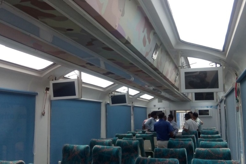 indian railways, suresh prabhu, Visakhapatnam araku valley, vistadome, vistadome glass roof, irctc, indian railways news, passenger, passenger train, infrastructure, infrastructure india