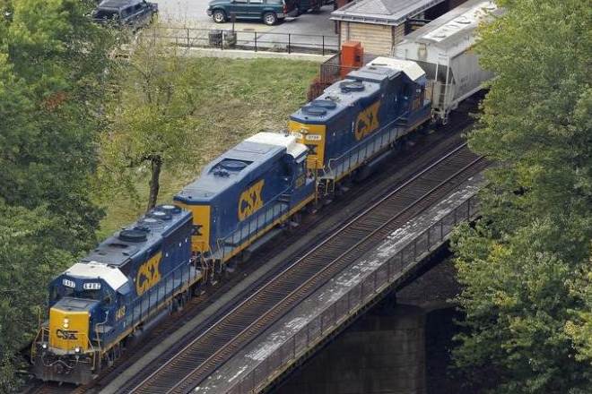 No. 3 U.S. railroad CSX Corp on Wednesday reported a better-than-expected quarterly net profit driven by rising freight volumes across most of the markets it covers and said it plans to cut costs and boost profitability moving forward. (Reuters) No. 3 U.S. railroad CSX Corp on Wednesday reported a better-than-expected quarterly net profit driven by rising freight volumes across most of the markets it covers and said it plans to cut costs and boost profitability moving forward. (Reuters)