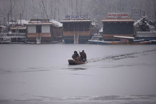 Site Engineer, Nayeem Ahmad, stated that the damaged walls need to be repaired soon as the tourists feel unsafe to walk beside the lake. (Reuters) Site Engineer, Nayeem Ahmad, stated that the damaged walls need to be repaired soon as the tourists feel unsafe to walk beside the lake. (Reuters)
