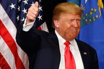 US President Donald Trump. (AP)