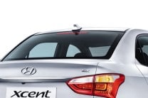  The 'Shark fin' radio antenna is a first in segment in the Hyundai Xcent which adds a premium appeal to the compact sedan 