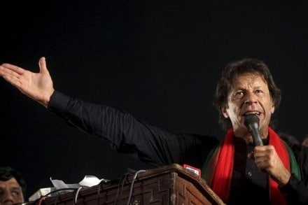 Cricketer-turned-politician Imran Khan said that Jinnah House must be left undamaged. (Reuters)