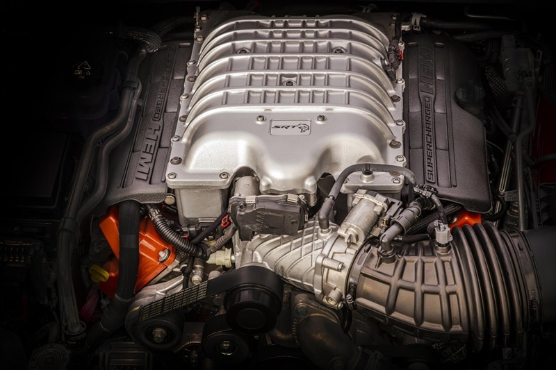 The Trackhawk can propel to 290 kmph, thanks to Dodge’s 707 hp, supercharged 6.2-litre, HEMI V8 from the Hellcat. Not exactly an engine expected in a family SUV. The torque figures are massive too - 874.5 Nm.