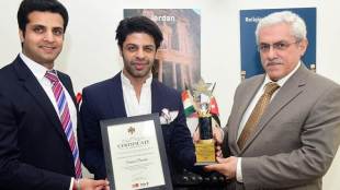 Ssumier Pasricha, Jordan Tourism Board, Think Strawberries, Jordan, Tourism Board, Pammi Aunty, Pammi Aunty Ssumier Pasricha, Certificate of Appreciation, Jordan Tourism Board India, Embassy of Jordan India, Embassy of Jordan, Indian social media, social media, youtube, India