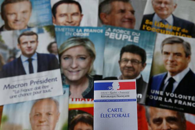  France uses a two-round system, popularly known as the second ballot to select the person who will occupy the Elysee Palace.(Reuters)