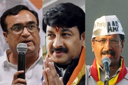 MCD by Elections 2017 Live Updates, mcd election 2017 live updates, delhi mcd election, delhi mcd poll, delhi mcd, mcd, delhi election, aap, bjp, congress, jdu, swaraj india, arvind kejriwal, amit shah, narendra modi, manoj tiwary, manoj tiwari, mcd poll, sdmc, ndmc, edmc, mcd election