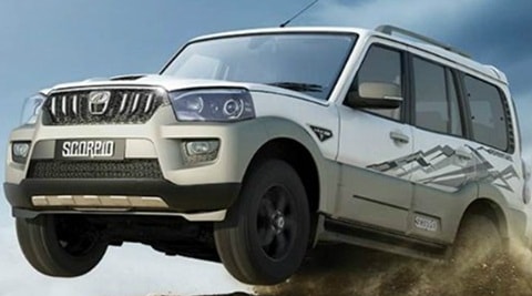 Mahindra working on Scorpio facelift, test vehicle spied
